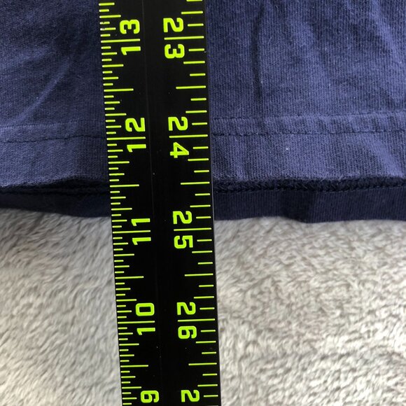 Polo Ralph Lauren Mens Polo Shirt Large Short Sleeve Navy Blue Nautical Casual - Picture 4 of 12